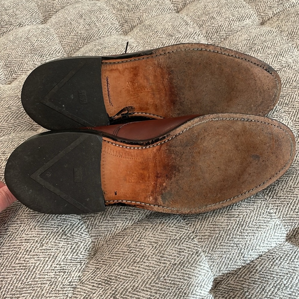 Allen Edmonds Bradley split-toe size 9.5 - Picture 8 of 10
